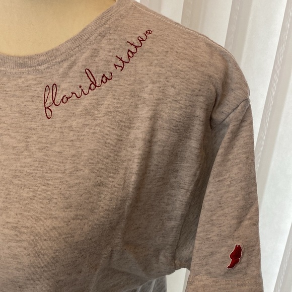 NWOT Florida State Cropped T-shirt - Picture 2 of 4